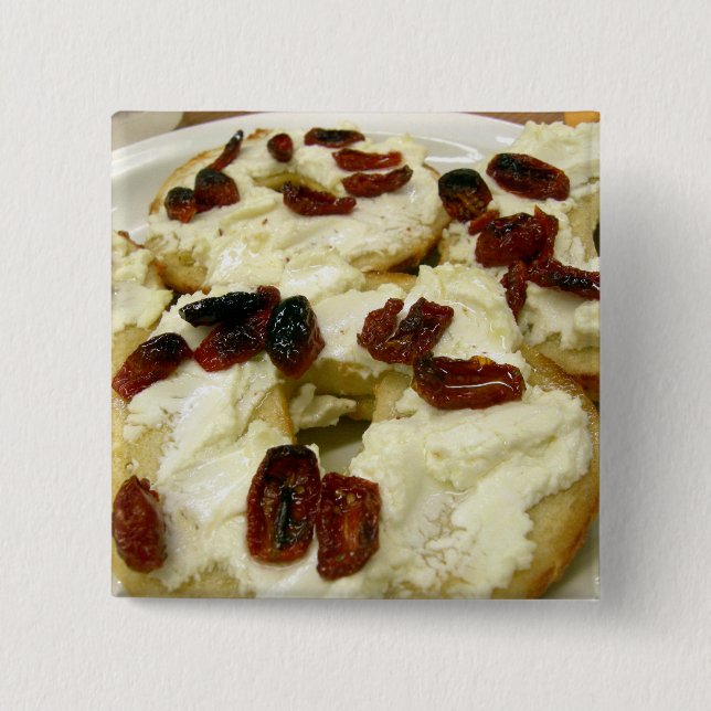 Tostad bagel med getost knapp (Framsida)