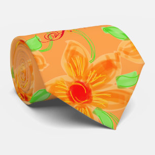 Tosted Coconut Blommigt Tie Slips