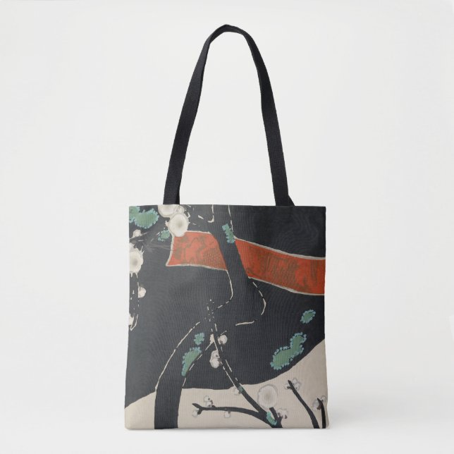 TOT BAG: JAPANESE WOODBLOCK TYGKASSE (Framsida)