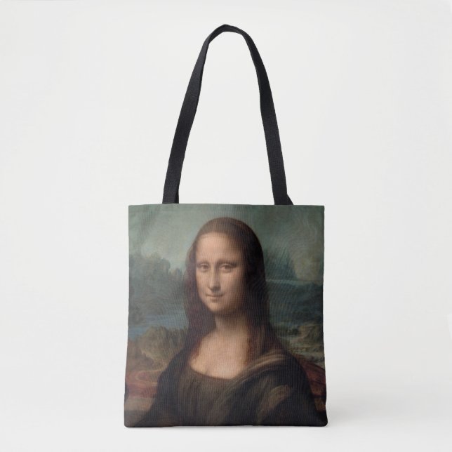 TOT BAG: LEONARDO DA VINCI: Mona Lisa Tygkasse (Framsida)