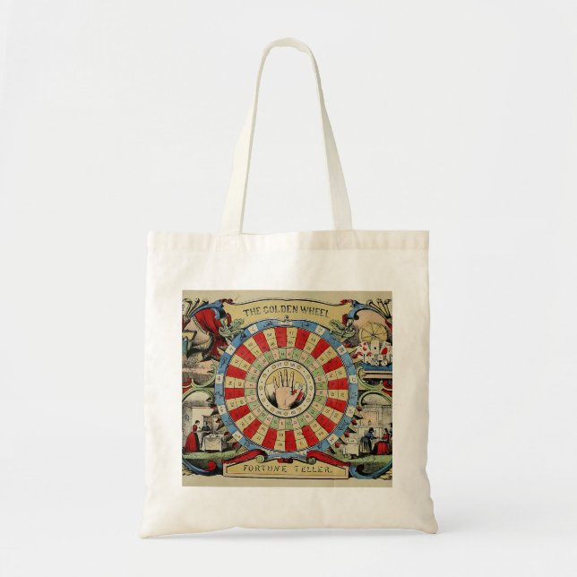 TOT "HANDFLATAN READER ELLER FORTUNE TELLER S" TYGKASSE (Framsidan)