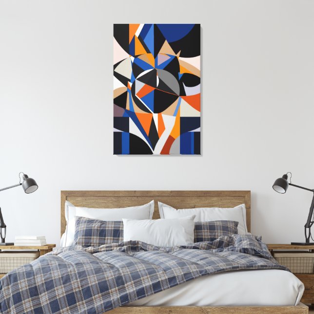 Total Abstraction Canvastryck (Insitu (sovrum))