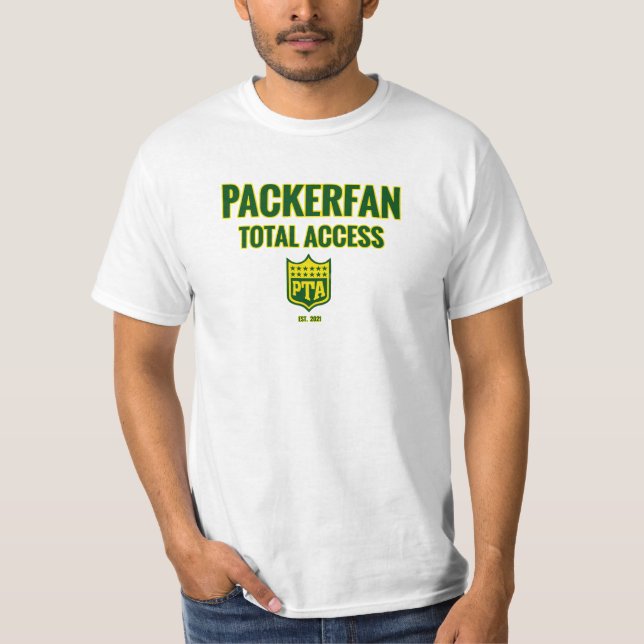 Total åtkomst för Packerfan (klassisk) T Shirt (Framsida)