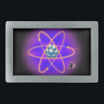 Total Atomic Oblong Bälte Buckle<br><div class="desc">En fullständig atomdesign för den vetenskapliga gruppen. Vare sig du går i student-klassen i kärnfysik eller hänger med din position i den underjordiska klubben, blir du inte ett atom-bum när du bäror det här strålande bälte-låsbeslaget. Närheten till den här kraftfulla symbolen till ditt kreativitetscenter kommer inte att passera obemärkt av...</div>