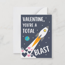 Total Blast Classroom Valentindag Anteckningskort