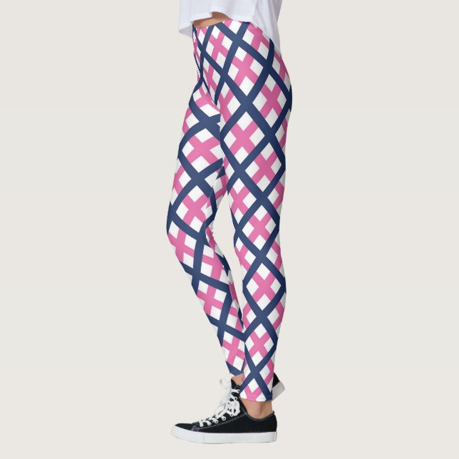 Total Diva Neoplaid Leggings (Vänster)