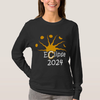 Total Eclipse Over Little Sten, 8 april-2024 T Shirt