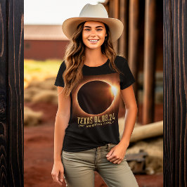 Total Eclipse Texas 2024-Personlig T Shirt