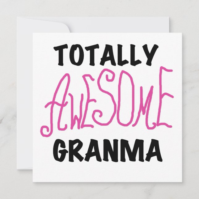 Total Fantastisk Granma Rosa Tshirts och Gifts (Framsida)
