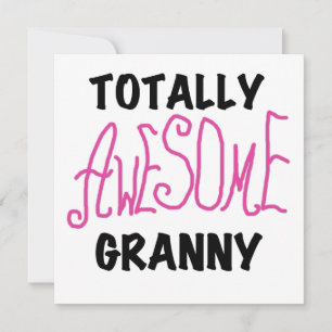 Total Fantastisk Granny Rosa Tshirts och GIfts
