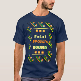 Total färgstark Abstrakt för hundcitat T Shirt