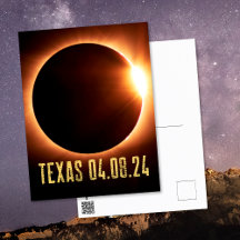Total förmörkelse Texas 2024 Totality Solförmörkel