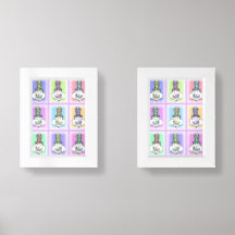 Total hatt Clown Niine Image Collage Framed Print