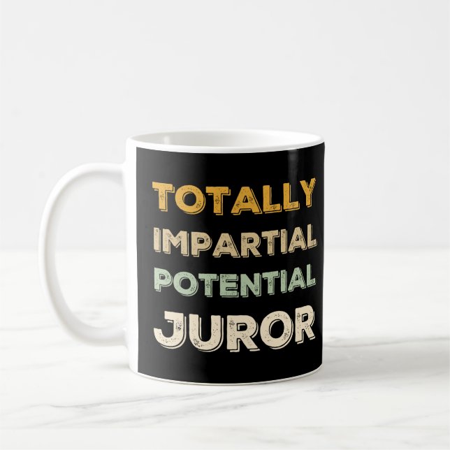 TOTAL IMPARTIELL POTENTIAL JUROR KAFFEMUGG (Vänster)