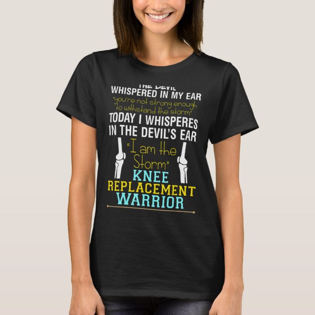 Total Knebyterings-återvinningsakl Surgery Warrio T Shirt (Framsida)