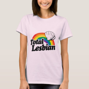TOTAL LESBISK MUSSLINJE - VIT -.png Tee Shirt