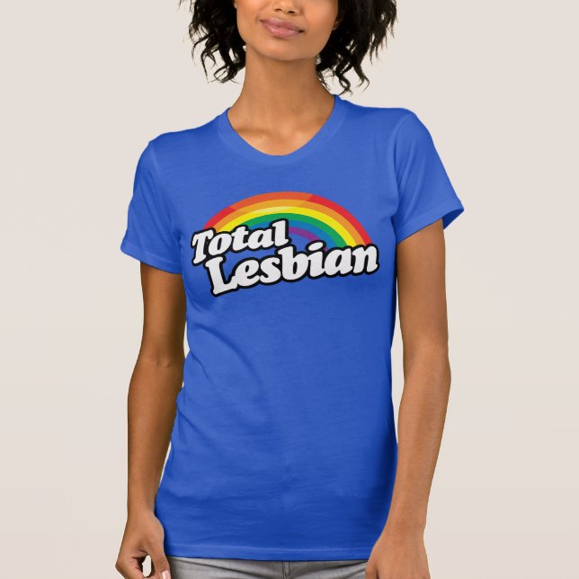 TOTAL LESBISK T SHIRT (Framsida)