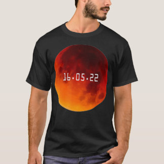 Total Lunar Eclipse May 16 2022 Blood Moon Mens Bo T Shirt