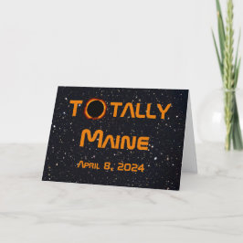 Total Maine 2024 Solar Eclipse Kort