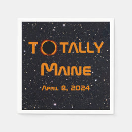 Total Maine 2024 Solar Eclipse Pappersservett