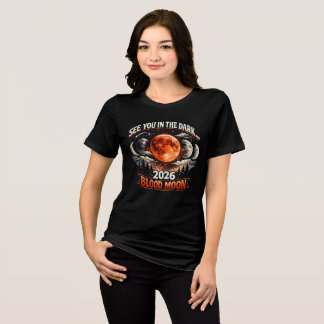 Total månförmörkelse “Blodmån” T-Shirt
