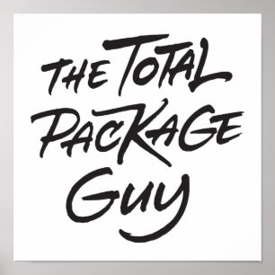 Total paket kille poster