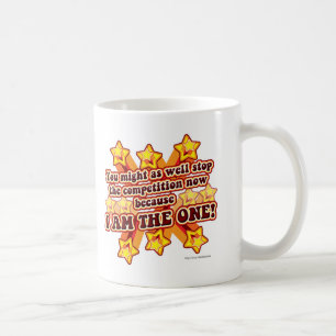 Total Roligt Motto för vinterCheeky Expression Kaffemugg
