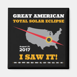 Total Solar Eclipse - 2017 - jag såg det! Magnet