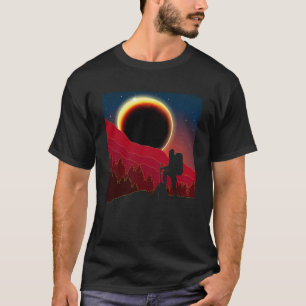 Total Solar Eclipse 2024 America Totality Hikers T Shirt