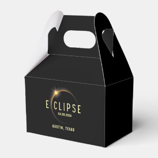Total Solar Eclipse 2024 April 8 Anpassningsbar St Presentaskar