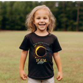 Total Solar Eclipse 2024 dina stadsdelsbarn T Shirt