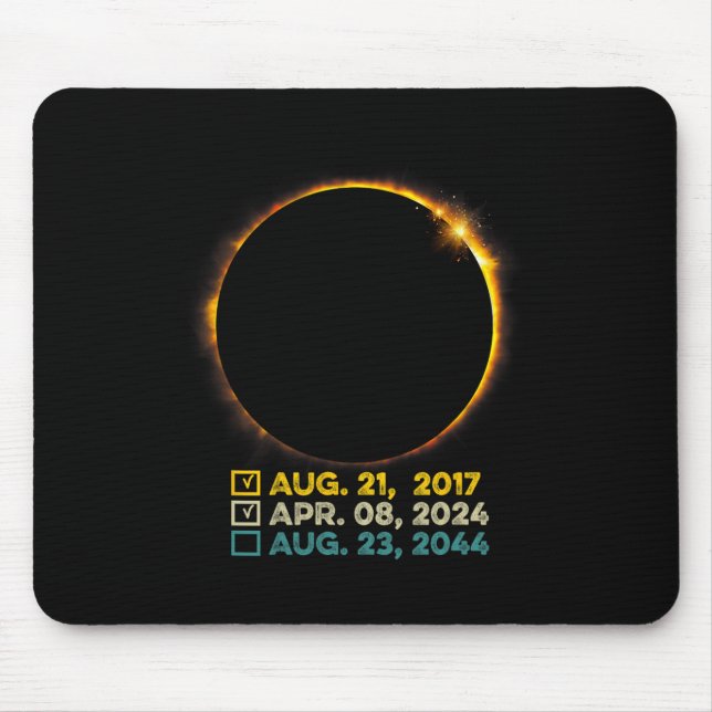 Total Solar Eclipse 2024 Totality Checklist 2017 2 Musmatta (Framsidan)