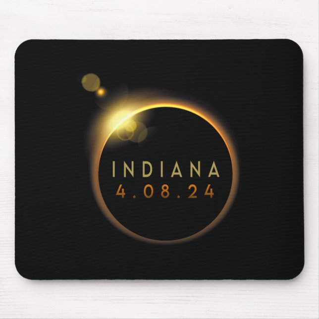 Total Solar Eclipse 2024 Totality Indiana Musmatta (Framsidan)