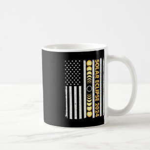 Total Solar Eclipse 2024 Totality Phases US Americ Kaffemugg