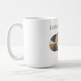 Total Solar Eclipse 2025, lustig design. Totalitet Kaffemugg