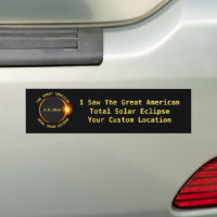 Total Solar Eclipse 4.8.2024 USA Anpassningsbar Lo