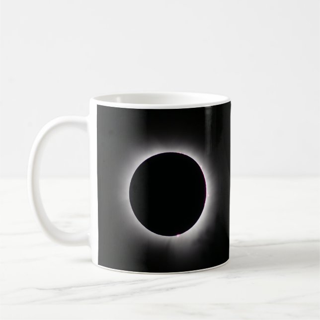 Total Solar Eclipse 8 april 2024 Kaffemugg (Vänster)