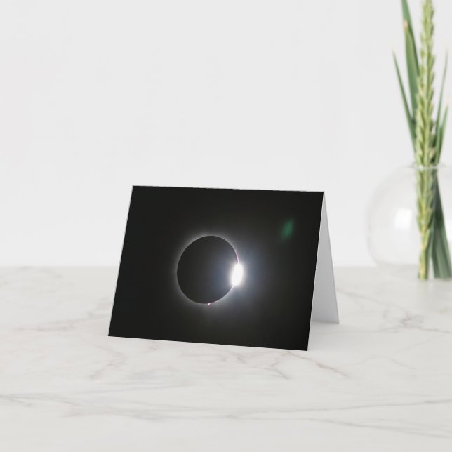 Total Solar Eclipse 8 april 2024 Kort (Framsida)