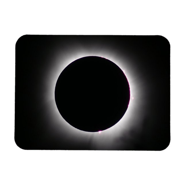 Total Solar Eclipse 8 april 2024 Magnet (Horisontell)