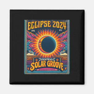Total Solar Eclipse 8 april 2024 North Magnet