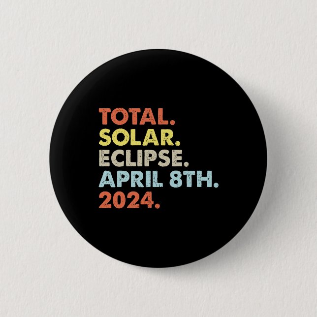 Total Solar Eclipse 8 april 2024 Totality Astron Knapp (Framsida)