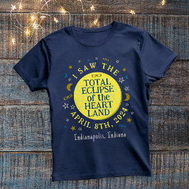Total Solar Eclipse 8 april 2024 Viewer-Anpassning T Shirt