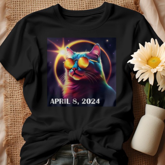 Total Solar Eclipse April 8 2024 America T Shirt (Skapare uppladdad)