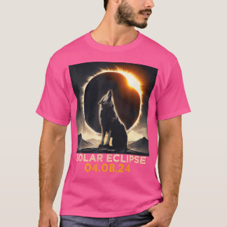 Total Solar Eclipse April 8 2024 America Wildernes T Shirt