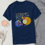 Total Solar Eclipse April 8 2024 American Funny T Shirt<br><div class="desc">Den 8 april 2024 kommer en total solnedgång att synas i stora delar av Förenade Stater. Det kallas "Underbara nordamerikanska solariet Eclipse". Om du planerar att fira det här spännande evenemanget är den här humoristiska designen perfekt för dig. Den parodiska texten från tunga-in-cheek påminner om sång och säger: "Det kom...</div>