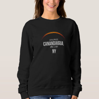 Total Solar Eclipse April 8 2024 Canandaigua Ny T Shirt