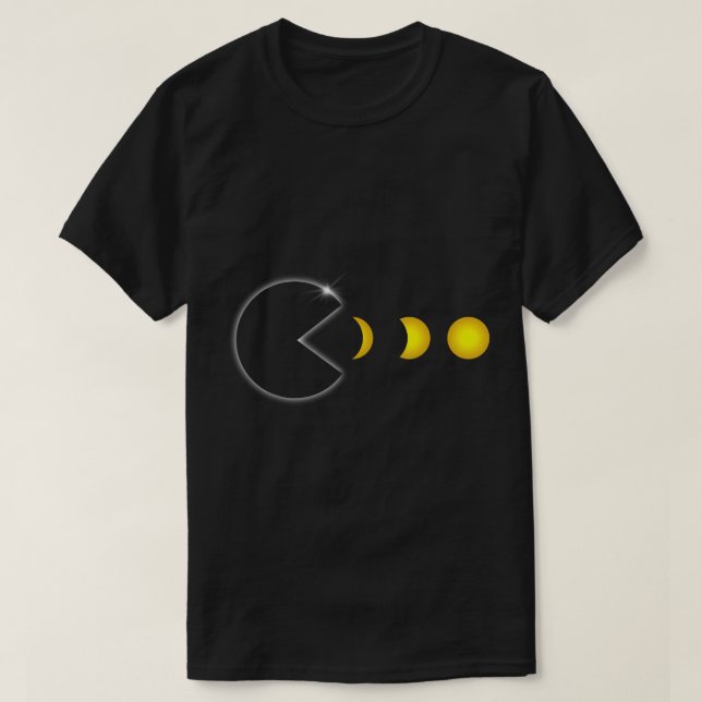 Total Solar Eclipse April 8 2024 Funny Phases Tota T Shirt (Design framsida)