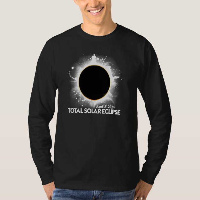 Total Solar Eclipse April 8 2024 Great American To T Shirt (Framsida)