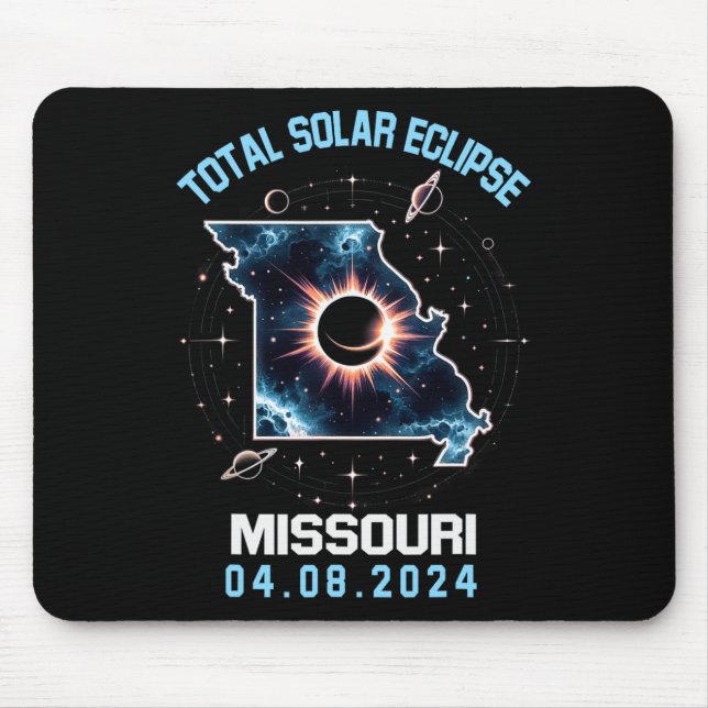 Total Solar Eclipse April 8 2024 Missouri Totality Musmatta (Framsidan)