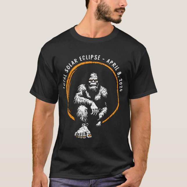Total Solar Eclipse April 8 2024 Totality T Shirt (Framsida)